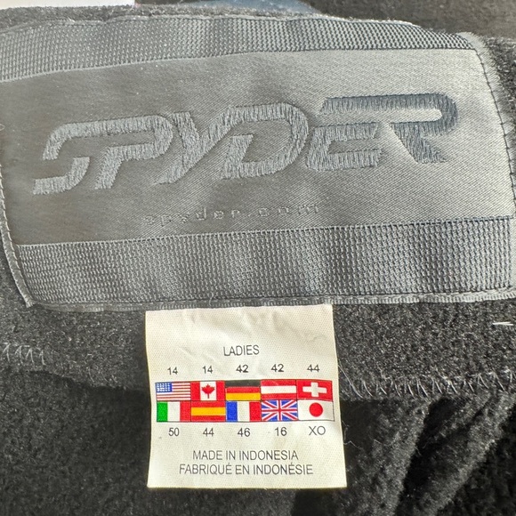 Spyder Full Zip Jacket Black - Picture 4 of 9